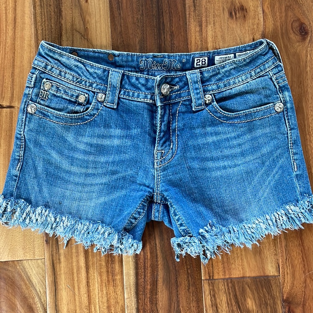 Miss Me hand made cut offs